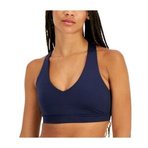 Ideology Womens Low Impact Sports Bra, Blue, Medium